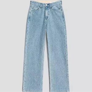 Rag & Bone (rag and bone) Logan wide leg jeans indigo tweed